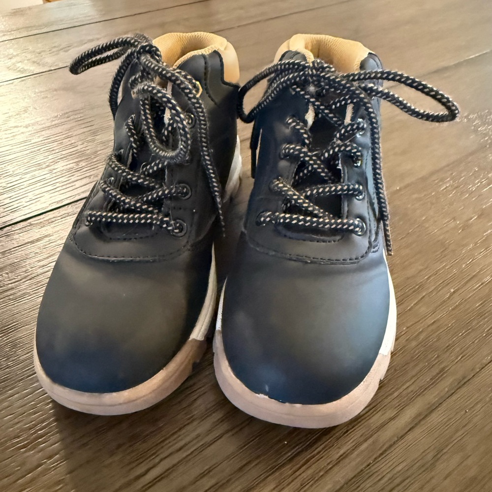 Kids Black and Tan Shoes gap kids